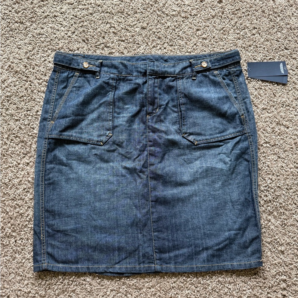 New with Tags 🏷️ Tommy Hilfiger Denim Skirt with Pocket Details Size 16
